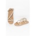 Mari Nude Strappy Sandal