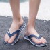 Men’s Casual Outdoor Beach and Indoor Home Clip Toe Slippers