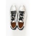 Ajax Silver Star Leather Sneaker