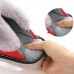 Women Soft Furry Waterproof Slip Resistant Warm Lining Indoor Slippers