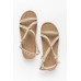 Mari Nude Strappy Sandal