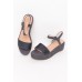 Camilla Navy Platform Espadrille